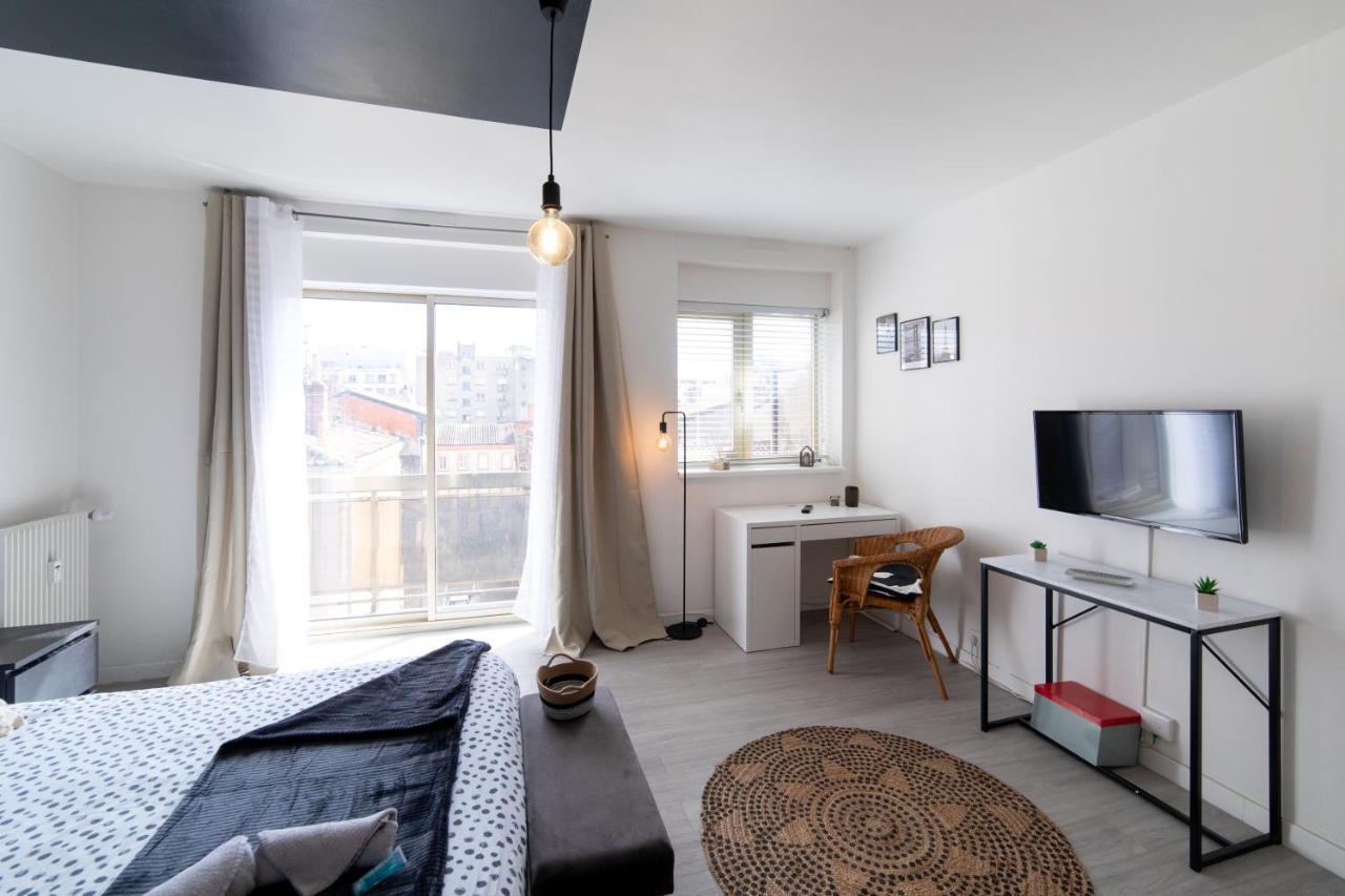 Appartamento Le Carré Matabiau Hypercentre Gare Netflix Tolosa Esterno foto